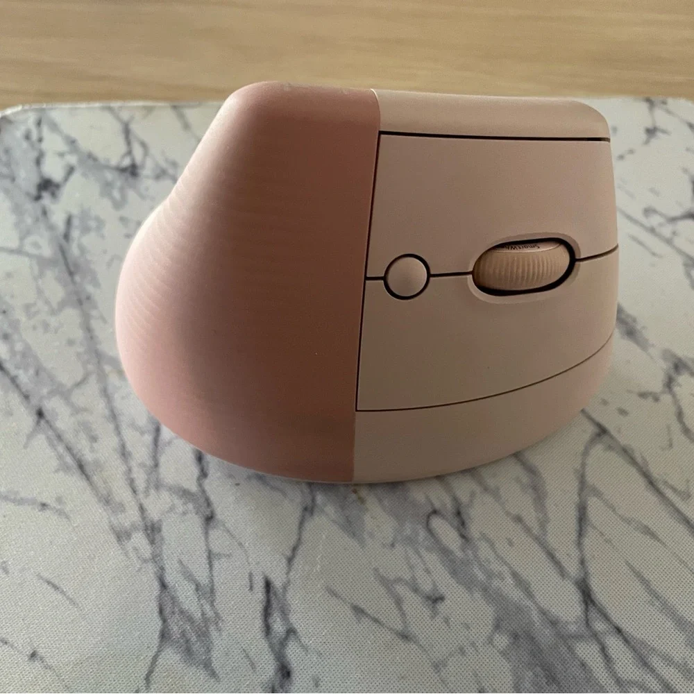 Logitech Rose Wireless Mouse with Customizable Buttons